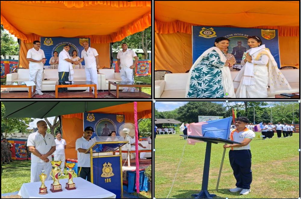   Inter Battalion JHT Ops Sector Yoga Competition by 186 Bn